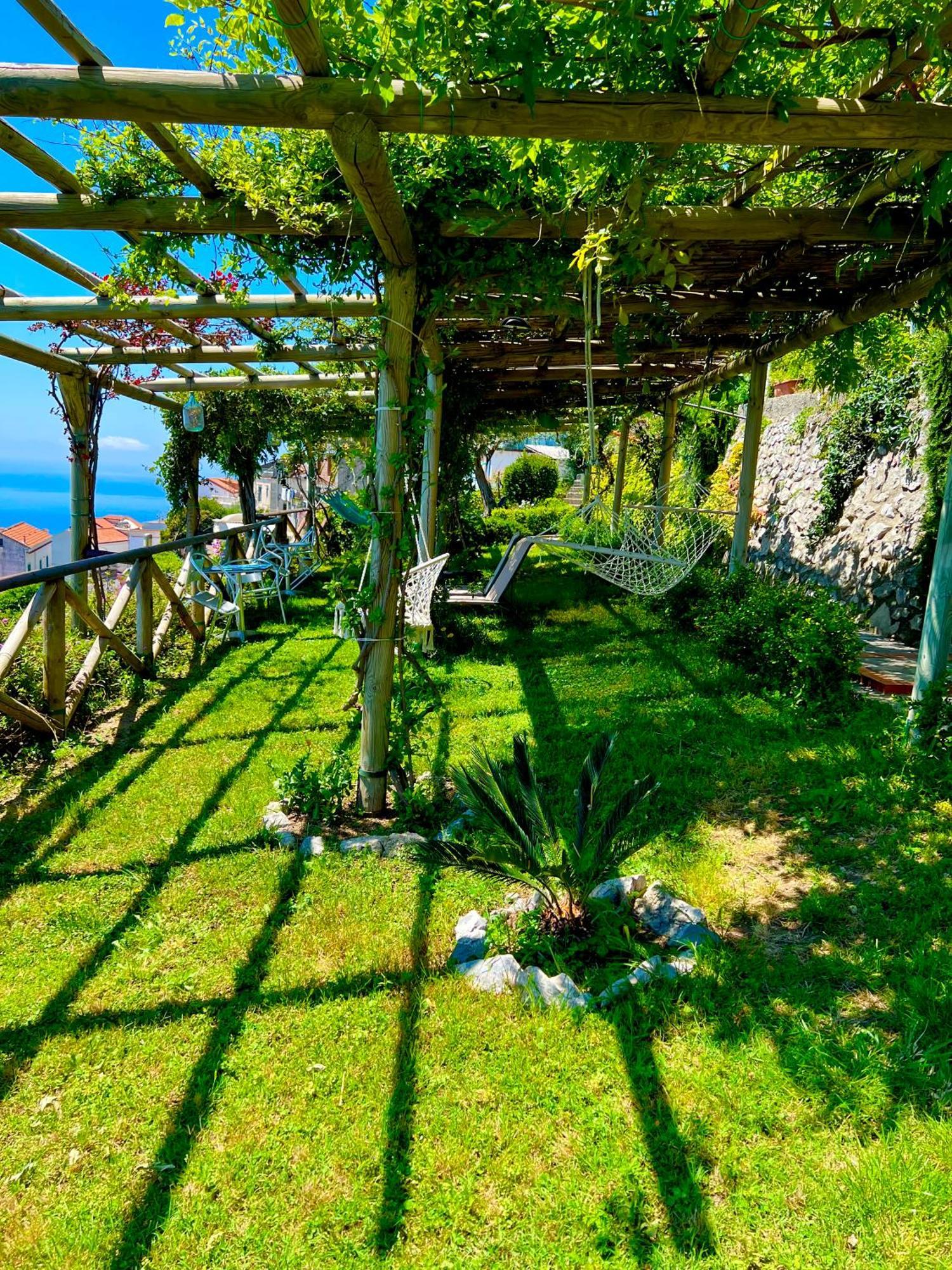 B&B Il Pavone Conca dei Marini Bagian luar foto