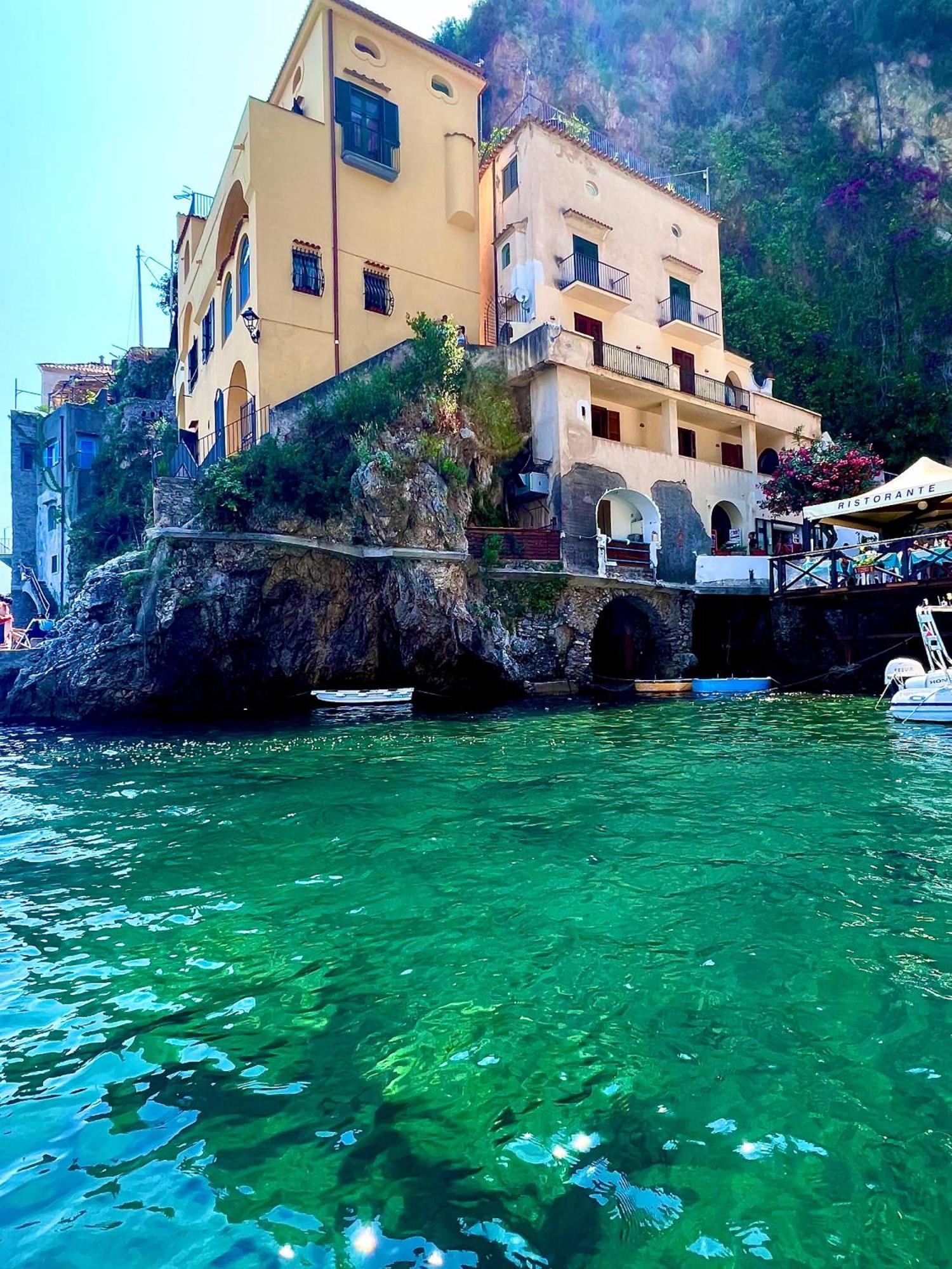 B&B Il Pavone Conca dei Marini Bagian luar foto