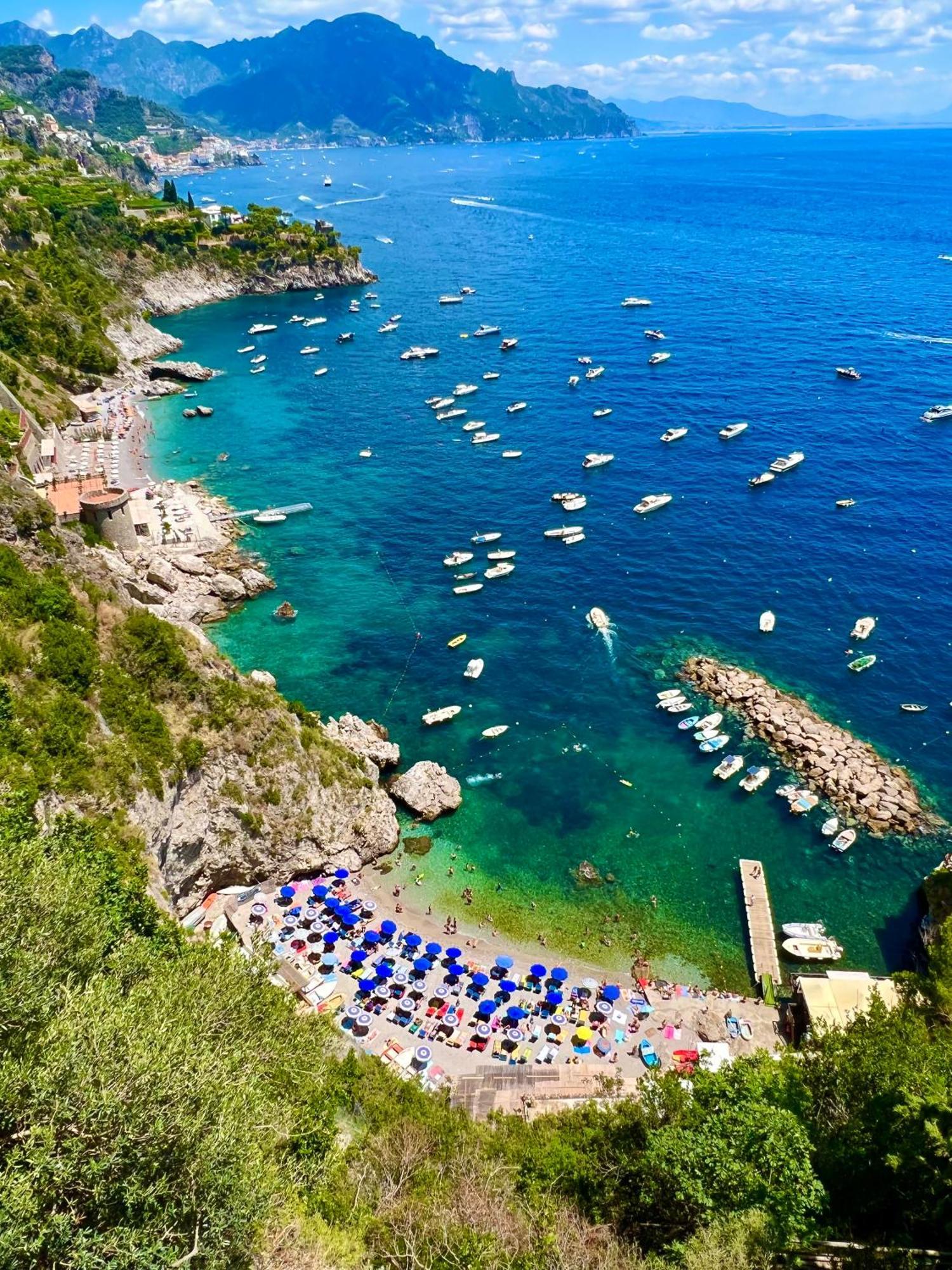 B&B Il Pavone Conca dei Marini Bagian luar foto