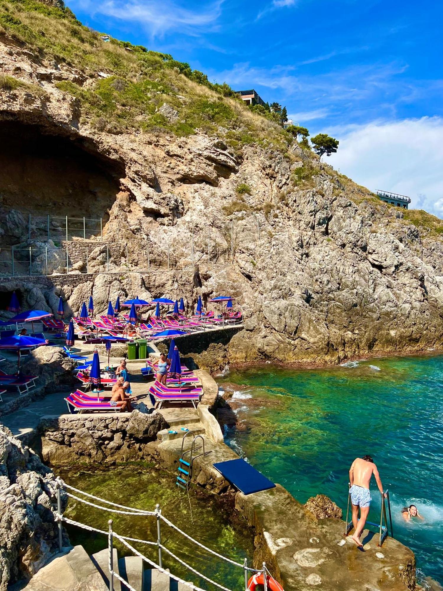 B&B Il Pavone Conca dei Marini Bagian luar foto