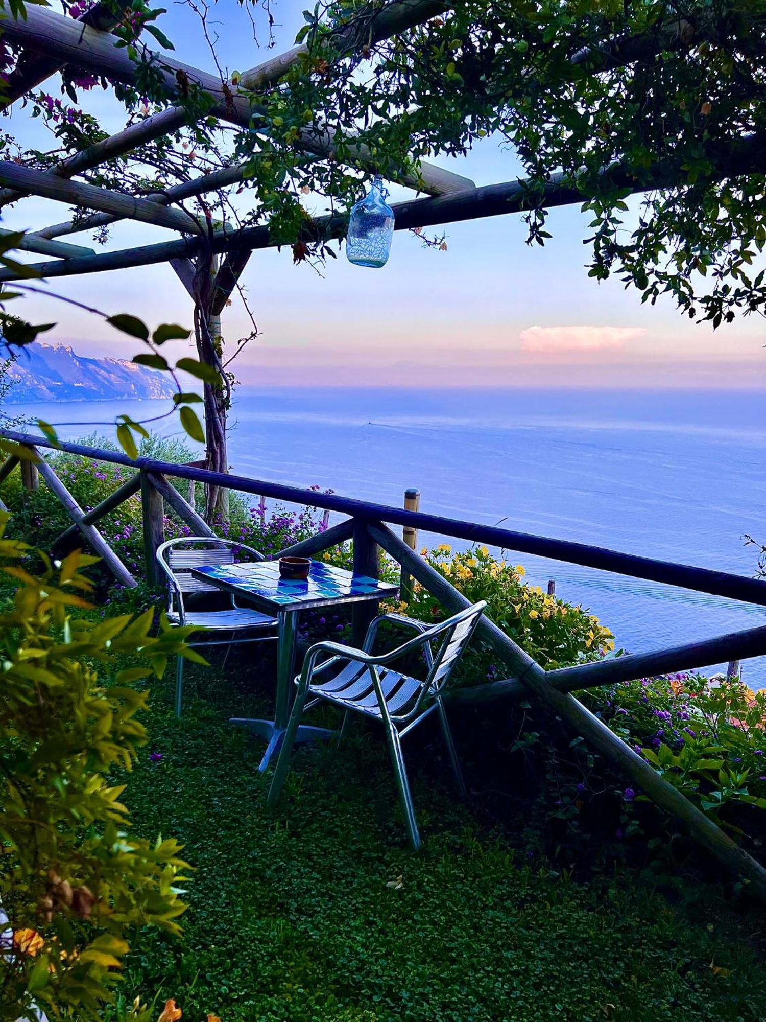 B&B Il Pavone Conca dei Marini Bagian luar foto