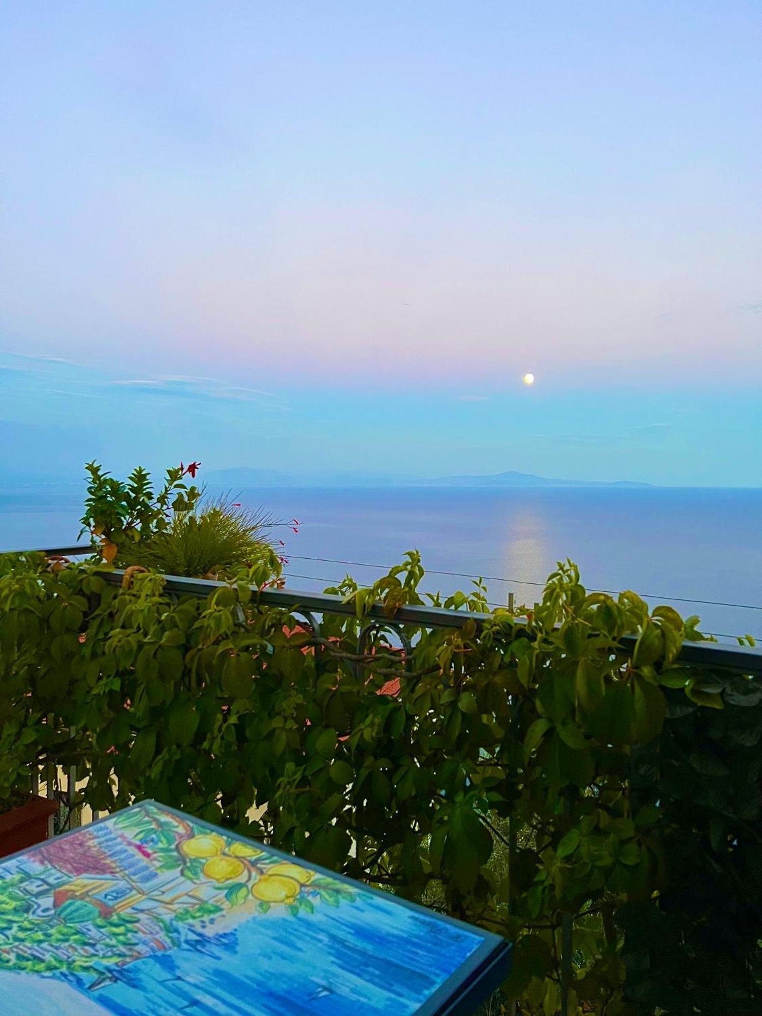 B&B Il Pavone Conca dei Marini Bagian luar foto