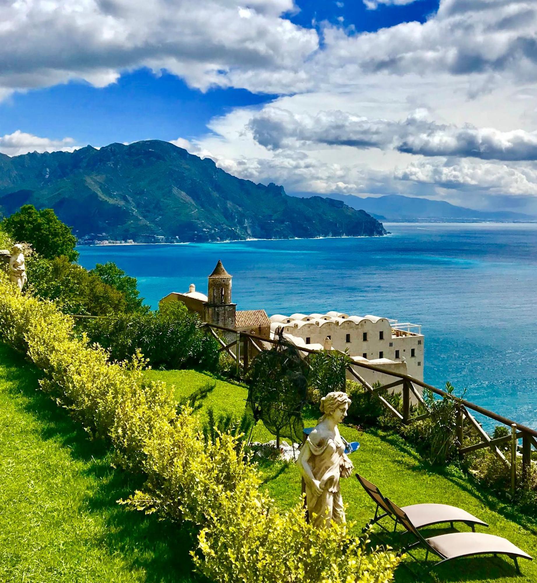 B&B Il Pavone Conca dei Marini Bagian luar foto