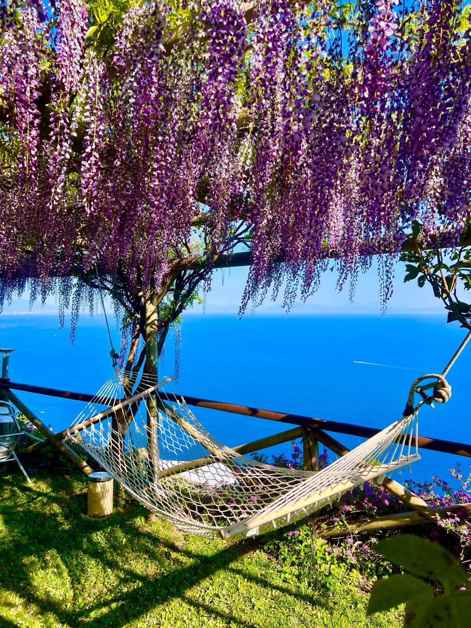 B&B Il Pavone Conca dei Marini Bagian luar foto