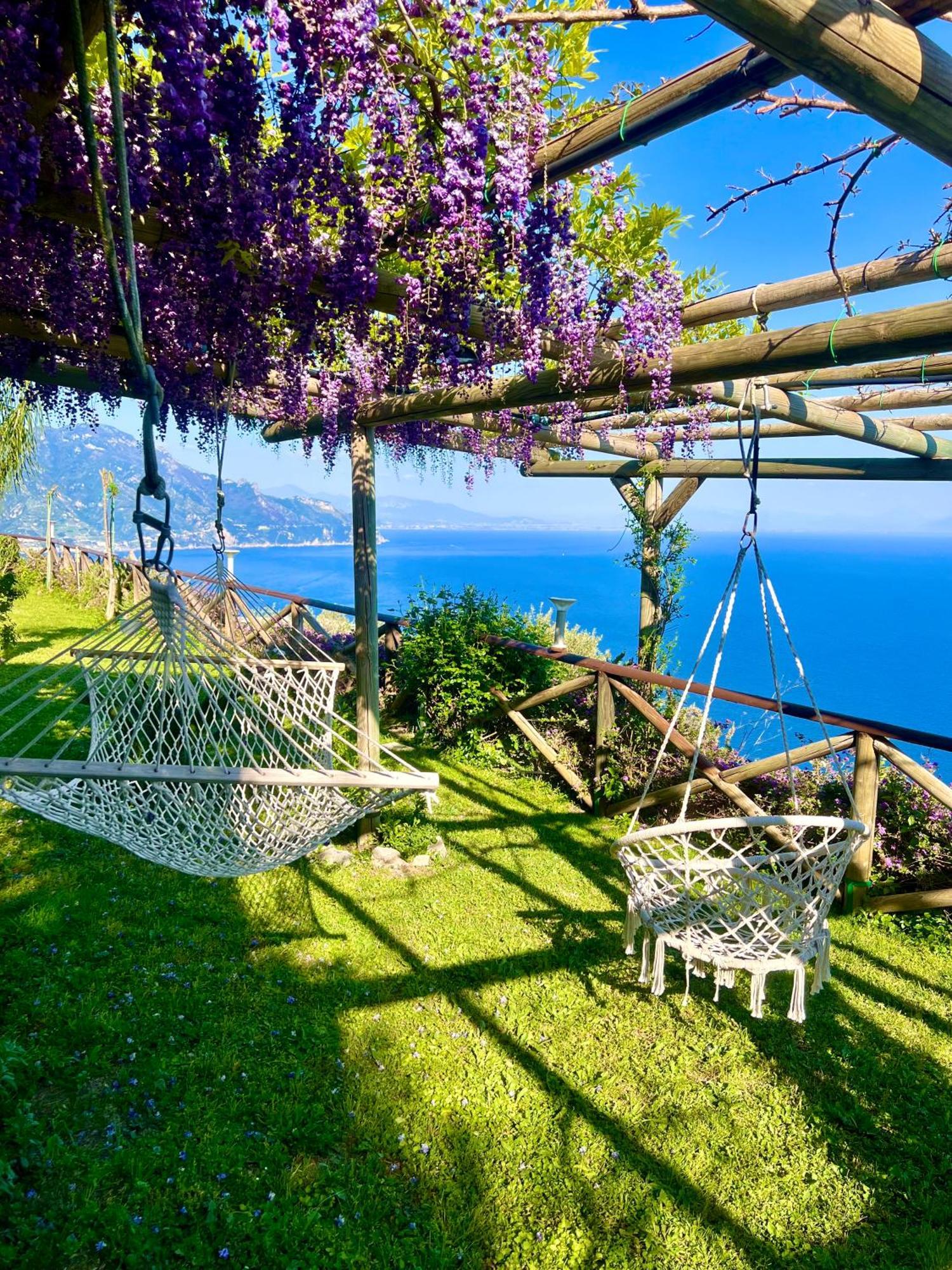 B&B Il Pavone Conca dei Marini Bagian luar foto