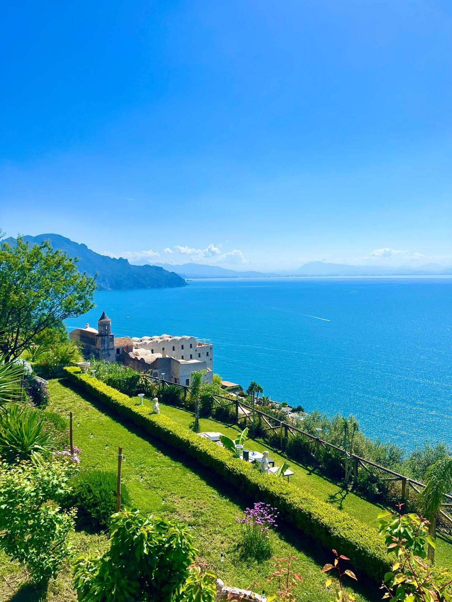 B&B Il Pavone Conca dei Marini Bagian luar foto