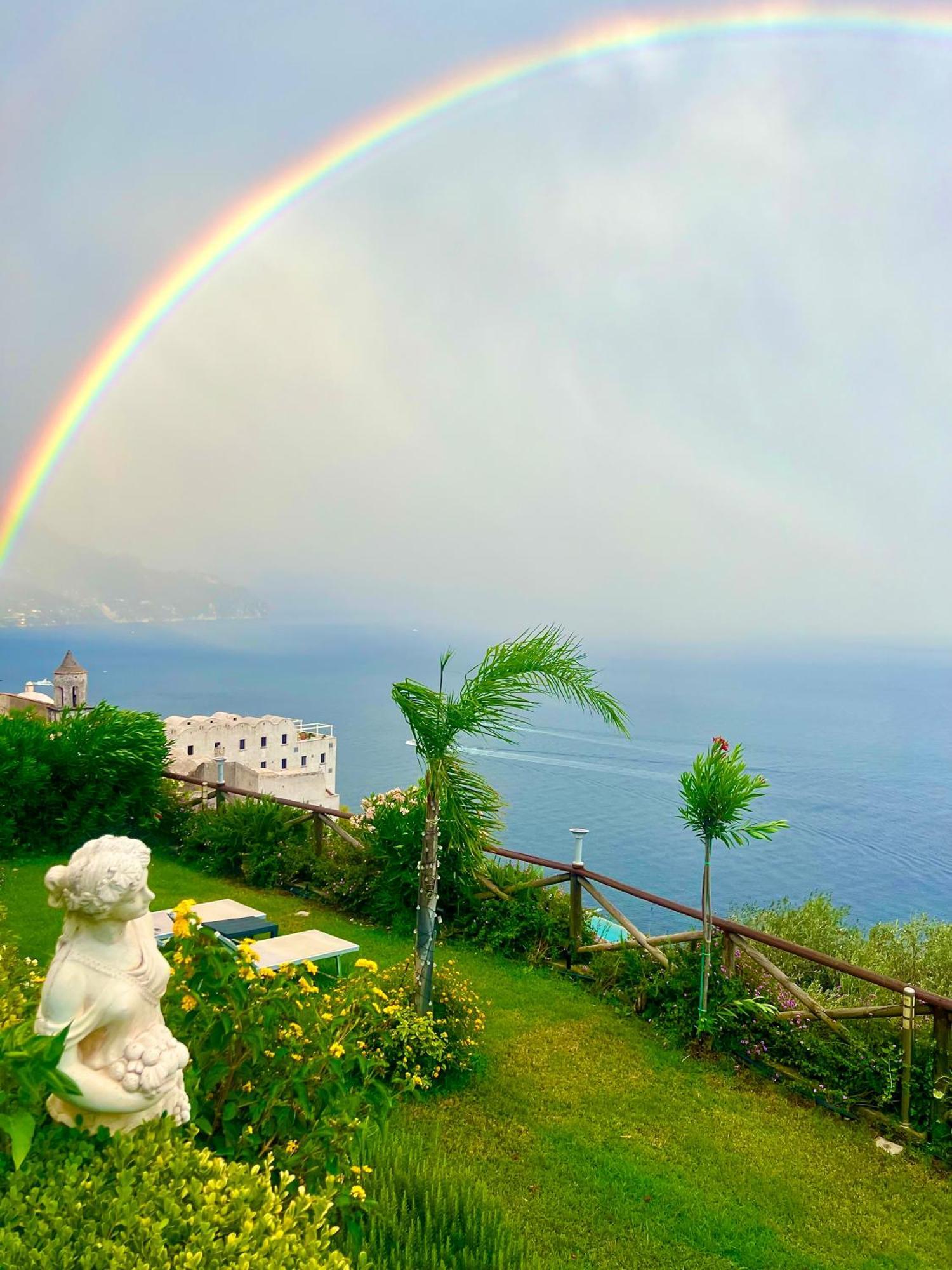 B&B Il Pavone Conca dei Marini Bagian luar foto
