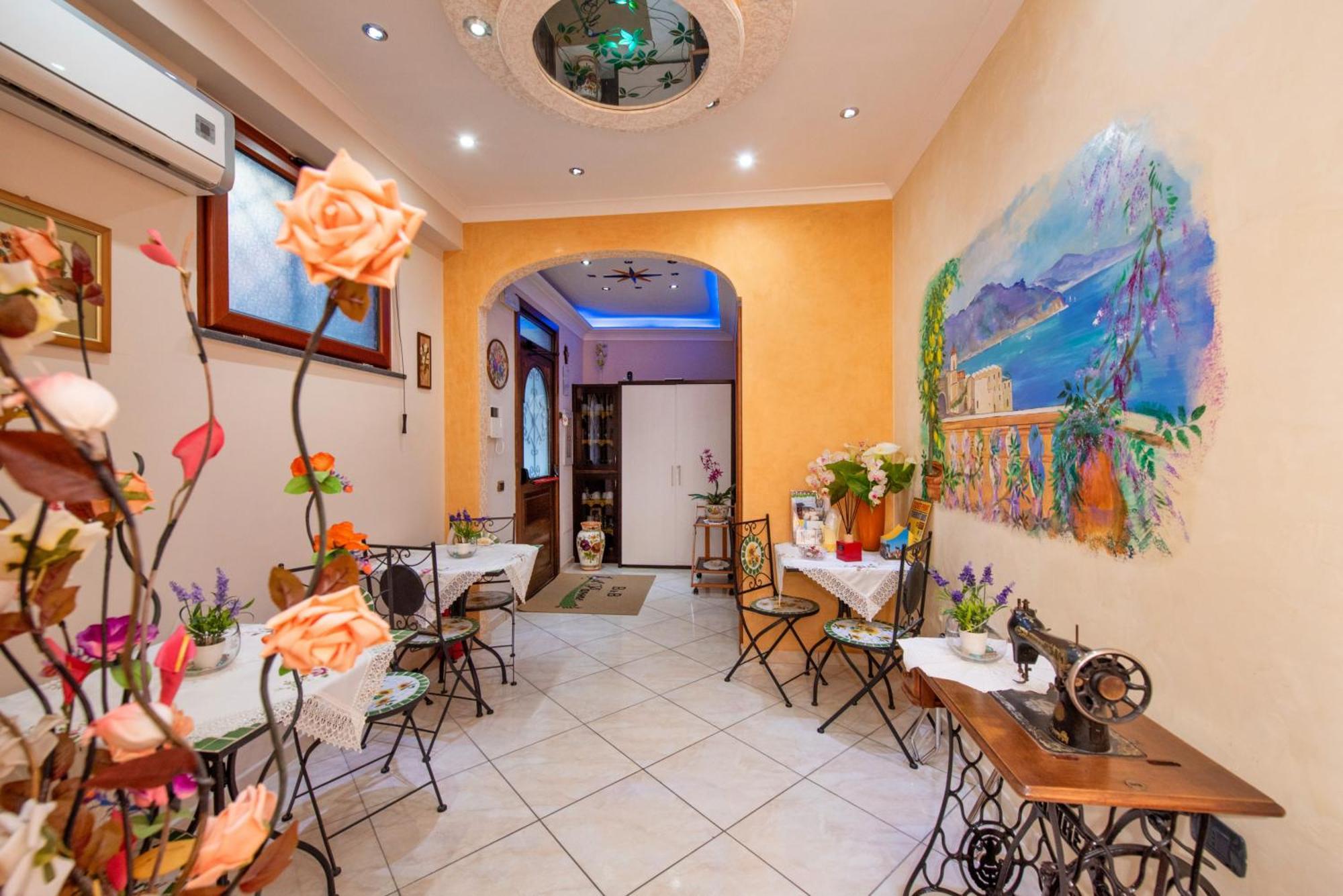 B&B Il Pavone Conca dei Marini Bagian luar foto