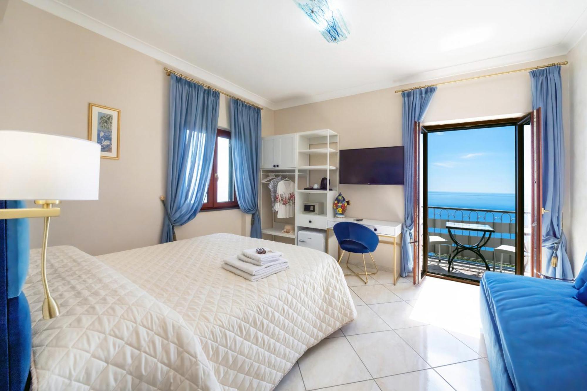 B&B Il Pavone Conca dei Marini Bagian luar foto